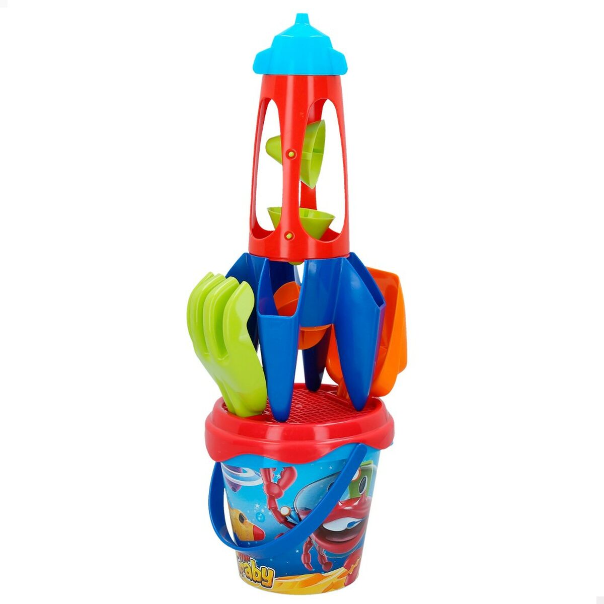 Rantalelusetti Colorbaby Raketti polypropeeni (25 osaa)